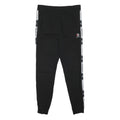 REEBOK Mens Joggers Black & White Classic Logo Slim Tapered M W33 L30