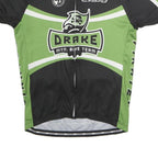 CAPO Mens Green & Black Drake Mountain Bike Team Cycling Jersey L Short Sleeve
