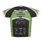 CAPO Mens Green & Black Drake Mountain Bike Team Cycling Jersey L Short Sleeve