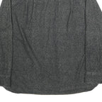 FREEDOM FOUNDRY Mens Black Grey Cotton Blend Shirt L Casual Workwear Button