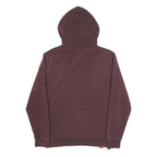 ALPHA INDUSTRIES Mens Maroon Hoodie S Cotton Blend Casual Pullover Style