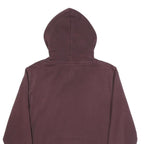 ALPHA INDUSTRIES Mens Maroon Hoodie S Cotton Blend Casual Pullover Style