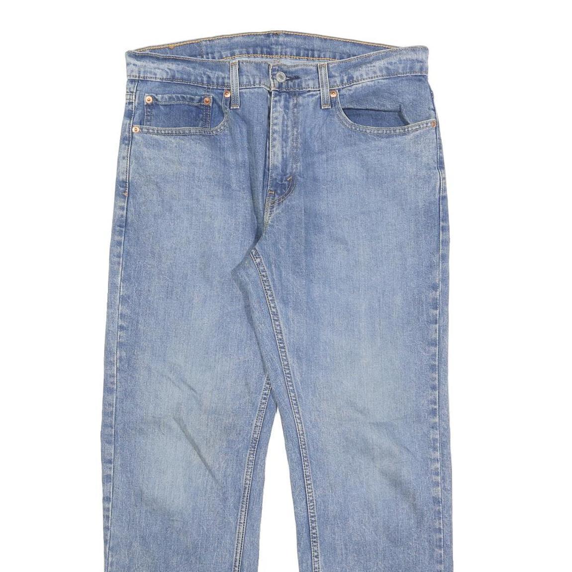 LEVI'S 559 STRAIGHT Mens Jeans Blue Relaxed Straight Denim Medium W33 L30