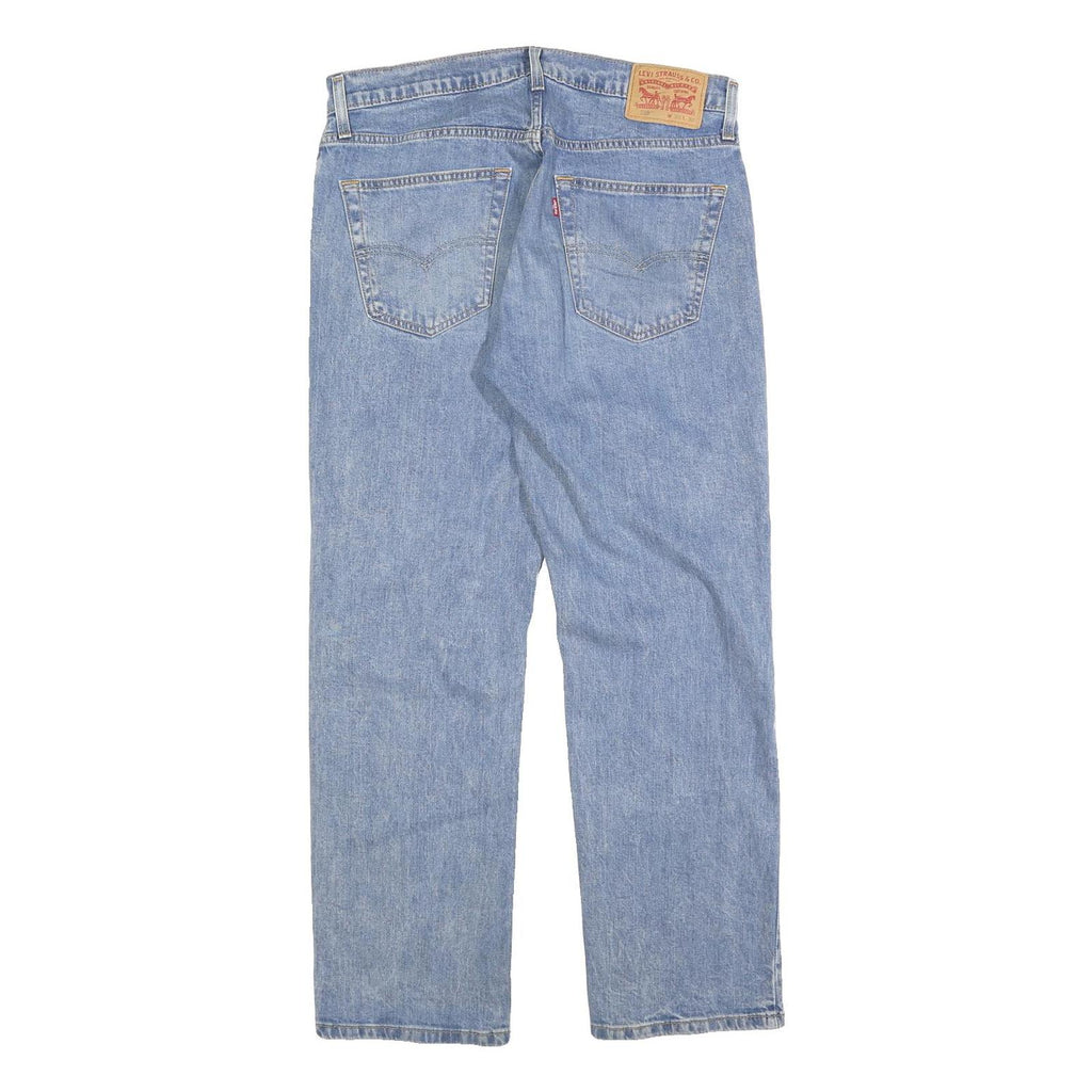 LEVI'S 559 STRAIGHT Mens Jeans Blue Relaxed Straight Denim Medium W33 L30