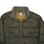 THE NORTH FACE Womens Green S Quilted Jacket Polyester Zip Outdoor Warm Casual