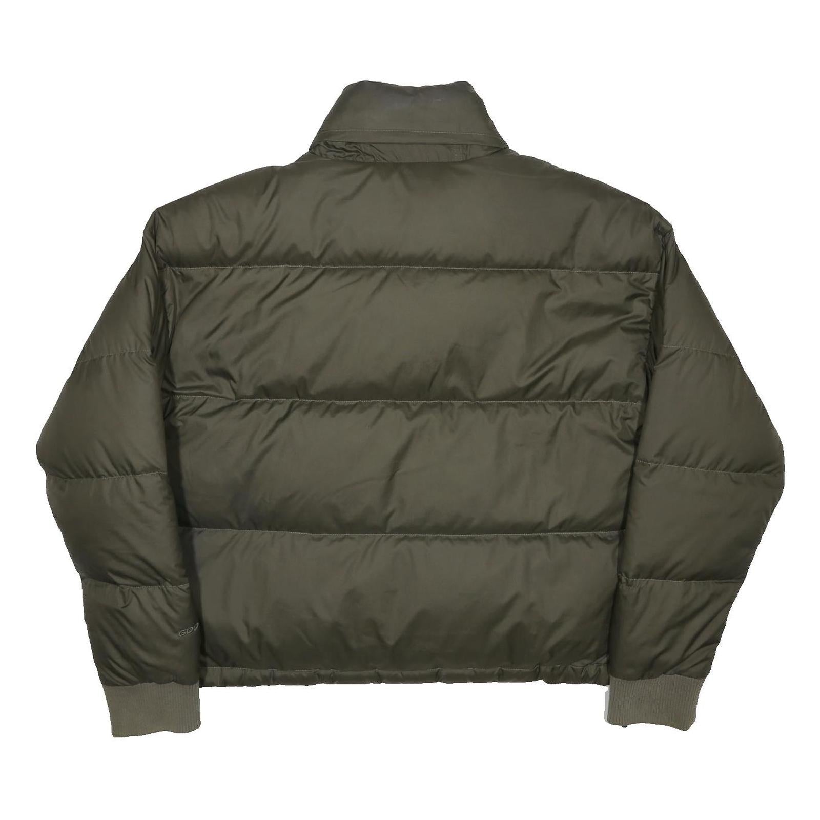 THE NORTH FACE Womens Green S Quilted Jacket Polyester Zip Outdoor Warm Casual