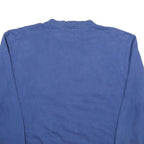 REEBOK Mens Blue Colts Football Crew Neck L Sweatshirt Cotton Blend Pullover