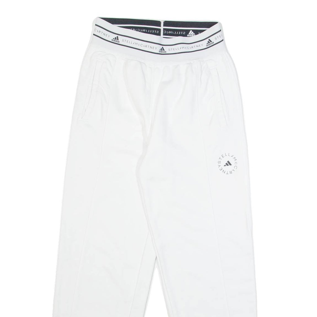 ADIDAS BY STELLA MCCARTNEY Mens Joggers White Tapered S W24 L27