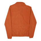 THE NORTH FACE Mens Orange Jacket XS Polyester Blend Plain Zip Outdoor Casual
