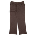 DICKIES Workwear Mens Trousers Brown Regular Straight W31 L25
