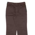 DICKIES Workwear Mens Trousers Brown Regular Straight W31 L25