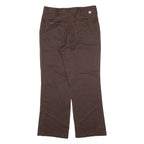 DICKIES Workwear Mens Trousers Brown Regular Straight W31 L25