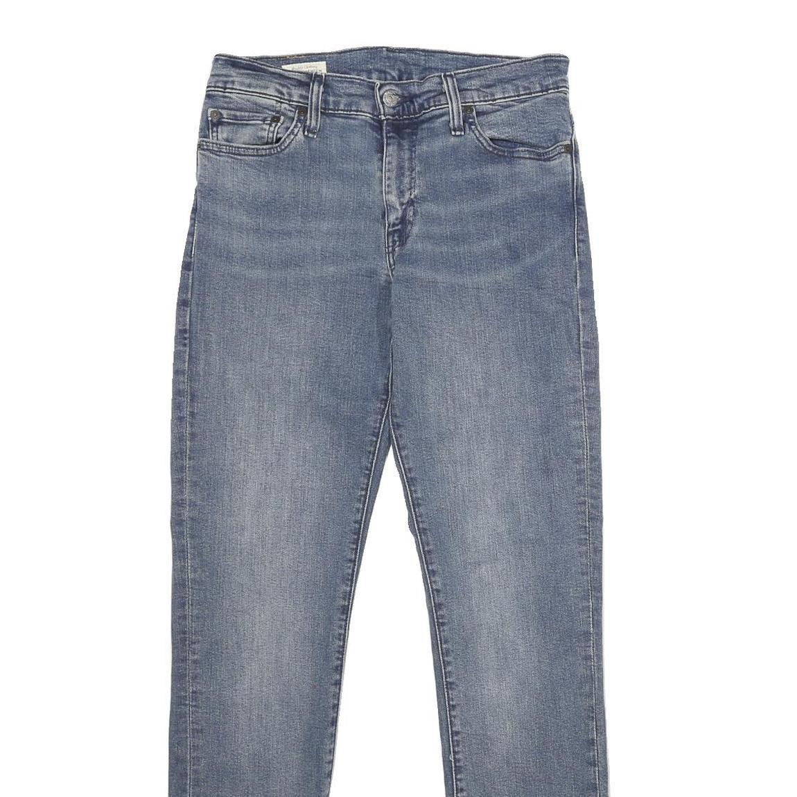 LEVI'S 511 BIG E Mens Jeans Blue Slim Skinny Denim Medium W30 L32 Classic Zip