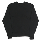 FILA Mens Black Crew Neck S Sweatshirt Cotton Classic Casual
