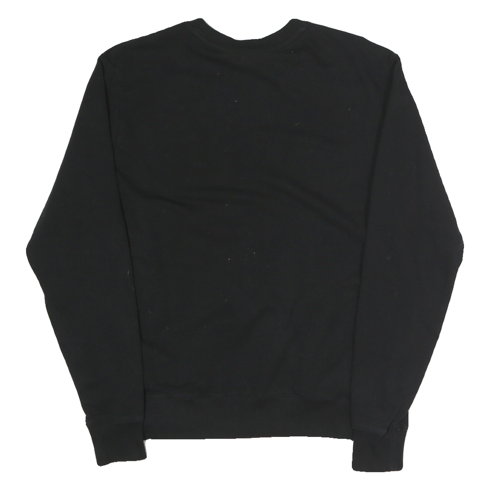 FILA Mens Black Crew Neck S Sweatshirt Cotton Classic Casual