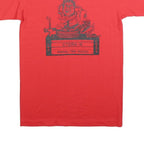 HANES Mens Red Graphic T-Shirt M Short Sleeve Crew Neck Annual Tire Rodeo