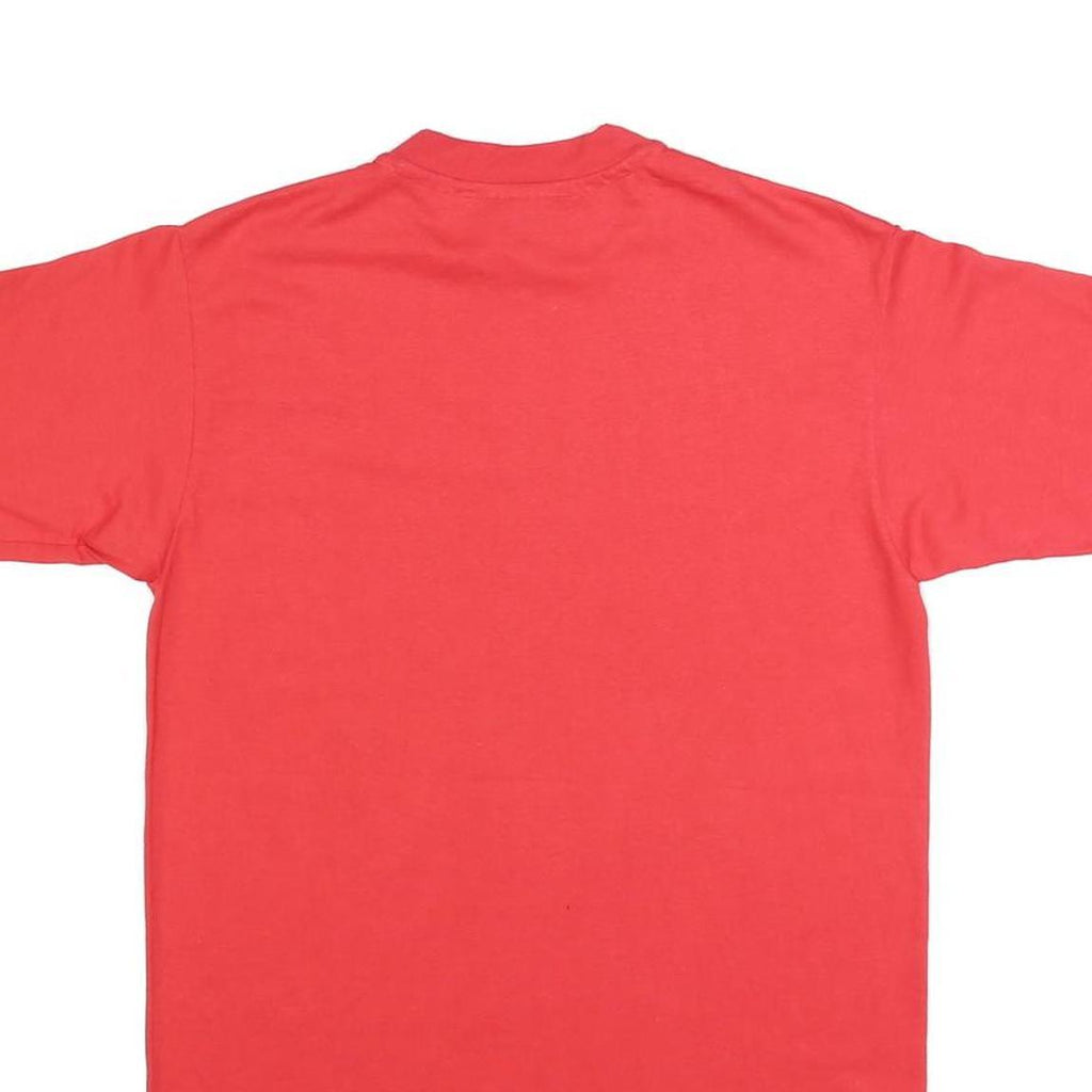 HANES Mens Red Graphic T-Shirt M Short Sleeve Crew Neck Annual Tire Rodeo