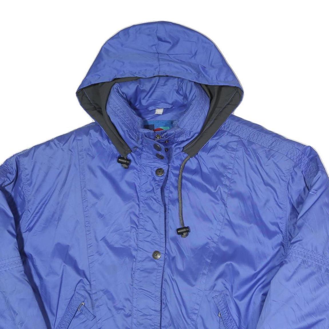 KILLY Womens Blue Zip Up Jacket UK 12 Polyester Blend Outdoor Style