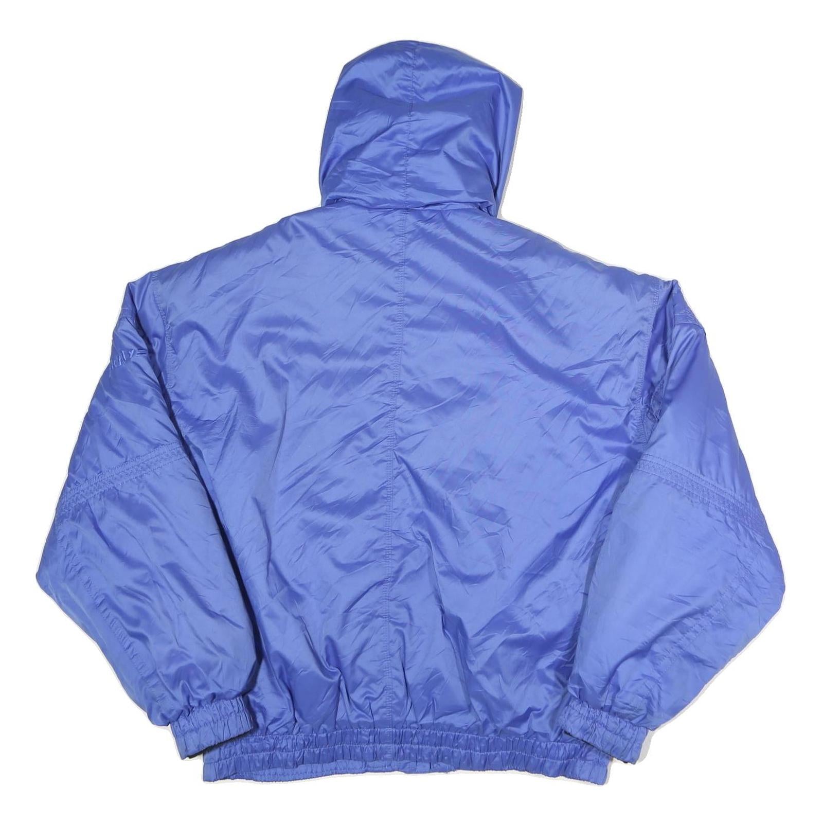 KILLY Womens Blue Zip Up Jacket UK 12 Polyester Blend Outdoor Style