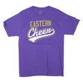 CHAMPION Mens Purple Gold Eastern Cheen Graphic T-Shirt M Short Sleeve Crew Neck