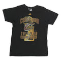 ADIDAS Mens Black Cleveland NBA Champions Graphic T-Shirt M Short Sleeve Crew