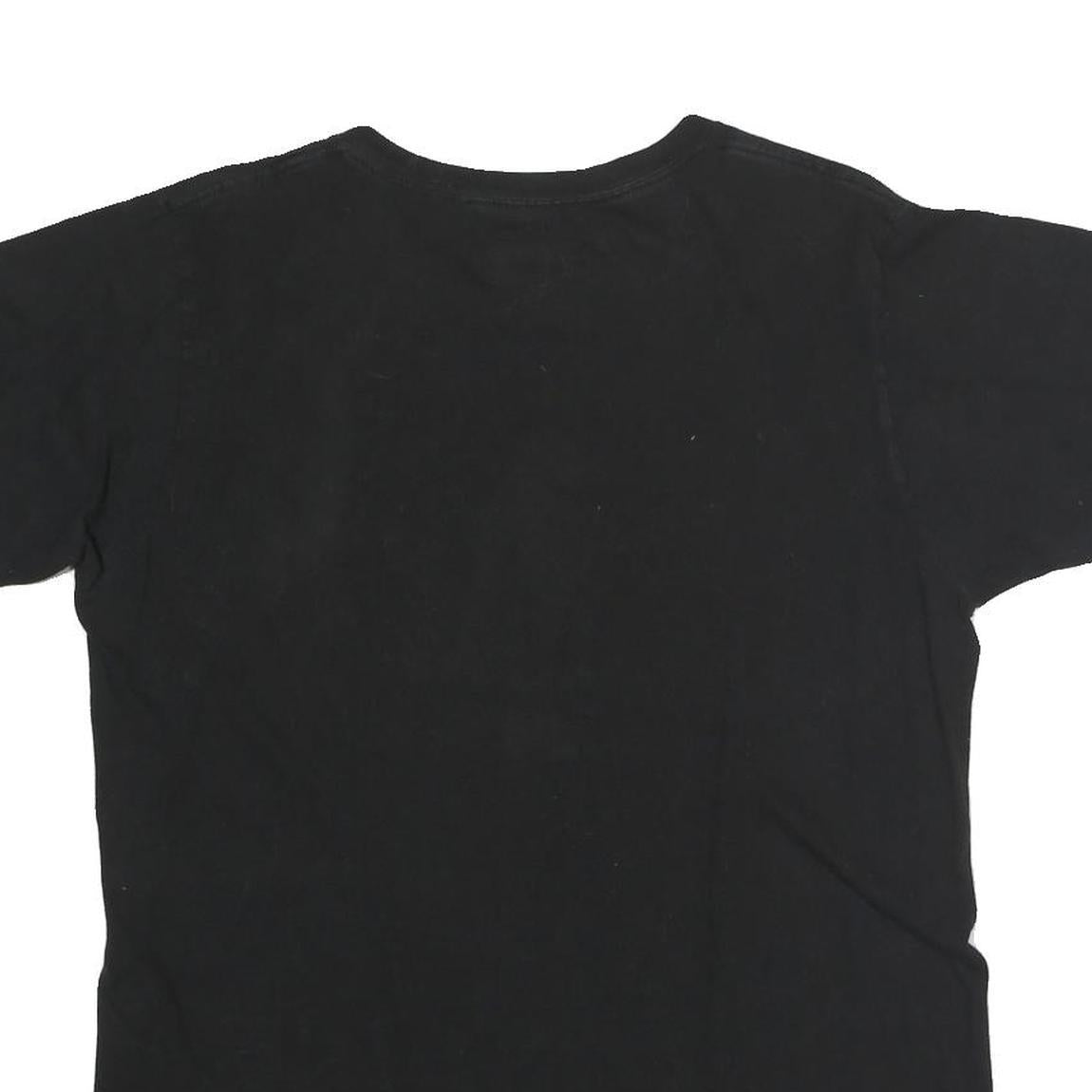 ADIDAS Mens Black Cleveland NBA Champions Graphic T-Shirt M Short Sleeve Crew