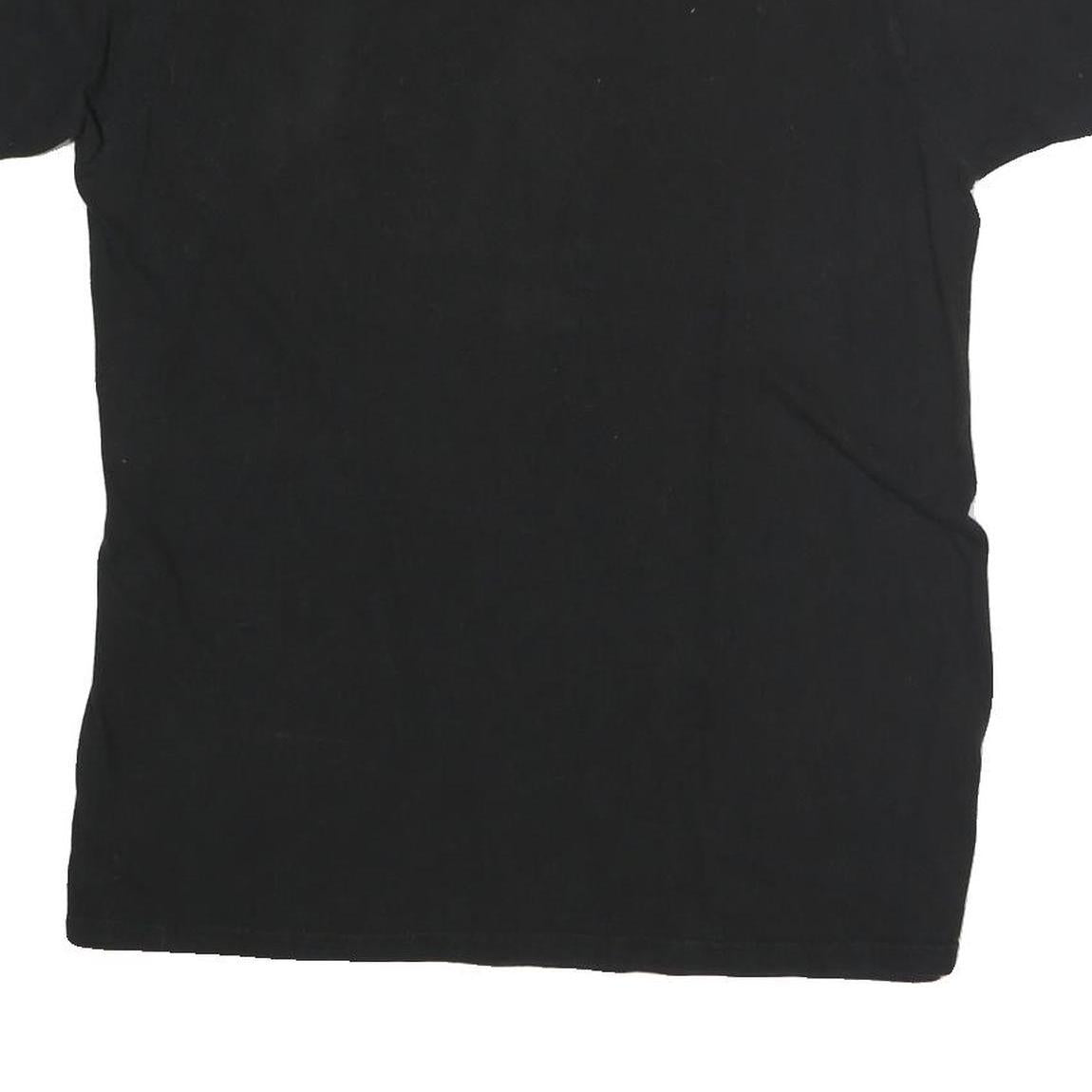 ADIDAS Mens Black Cleveland NBA Champions Graphic T-Shirt M Short Sleeve Crew