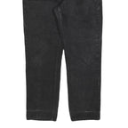 TOMMY HILFIGER Womens Regular Fit Black Denim Jeans Cotton Blend Zip W32 L31