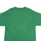 MAJESTIC Mens Green XL Graphic T-Shirt Short Sleeve Crew Neck Cotton Casual