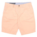 ARMANI EXCHANGE Mens Shorts Peach Casual M W33 Cotton Blend Relaxed Fit