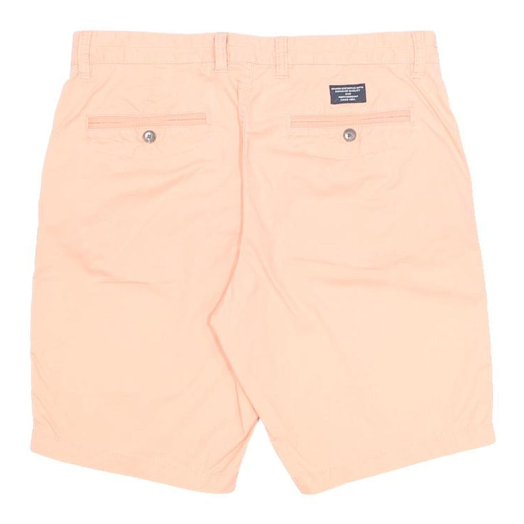 ARMANI EXCHANGE Mens Shorts Peach Casual M W33 Cotton Blend Relaxed Fit
