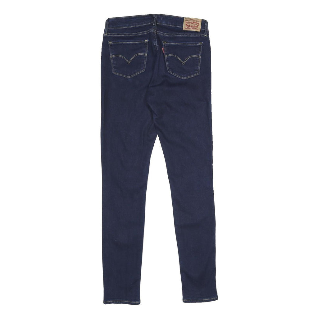 LEVI'S 711 Skinny Womens Jeans Blue Slim Denim Stone Wash W27 L32 Stretch