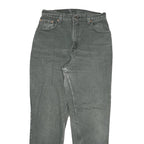 LEVI'S Womens Regular Fit Straight Blue Denim Medium W28 L30 Comfortable Zip