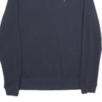 HILFIGER DENIM Mens Navy Blue Crew Neck 2XL Cotton Sweatshirt Pullover Casual