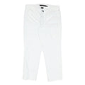 CALVIN KLEIN JEANS Womens Slim White Denim Slim Fit Jeans W29 L24 Stylish Casual
