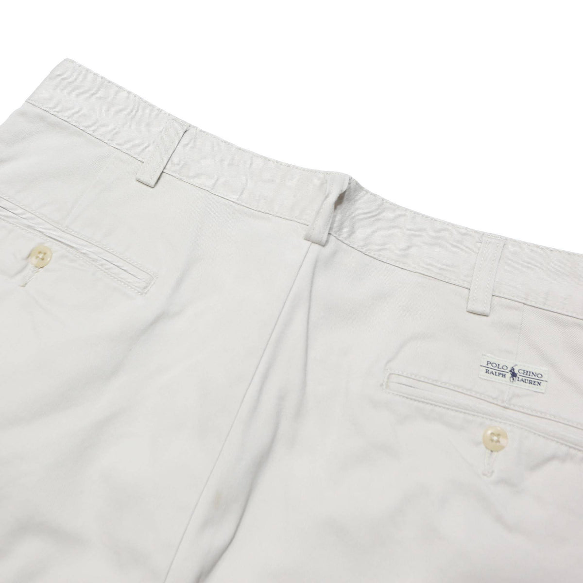 POLO RALPH LAUREN Mens Shorts White Casual M W32 Classic Cotton Blend