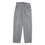 LEVI'S Mens Regular Grey Denim Button Jeans W30 L33 Classic Fit Casual Wear