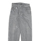 LEVI'S Mens Regular Grey Denim Button Jeans W30 L33 Classic Fit Casual Wear