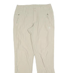 THE NORTH FACE Womens Beige Polyester Blend Regular Fit Trousers W30 L32 Outdoor