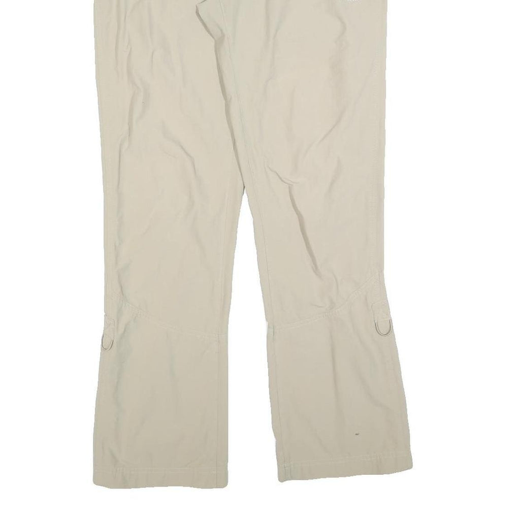 THE NORTH FACE Womens Beige Polyester Blend Regular Fit Trousers W30 L32 Outdoor