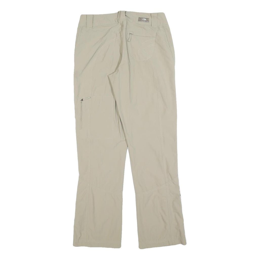 THE NORTH FACE Womens Beige Polyester Blend Regular Fit Trousers W30 L32 Outdoor