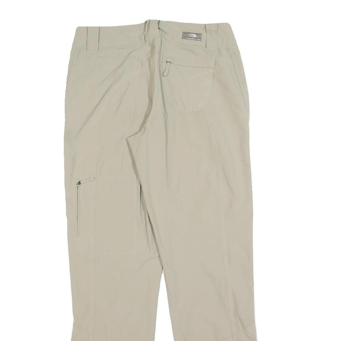 THE NORTH FACE Womens Beige Polyester Blend Regular Fit Trousers W30 L32 Outdoor
