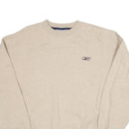 REEBOK Womens Sweatshirt Beige M
