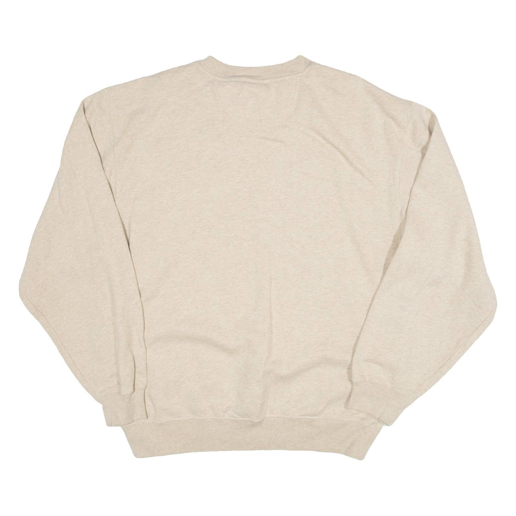 REEBOK Womens Sweatshirt Beige M