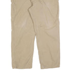CARHARTT Mens Cotton Blend Beige Relaxed Straight Trousers W40 L30 Casual