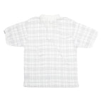 NAUTICA Mens Polo Shirt White Check L