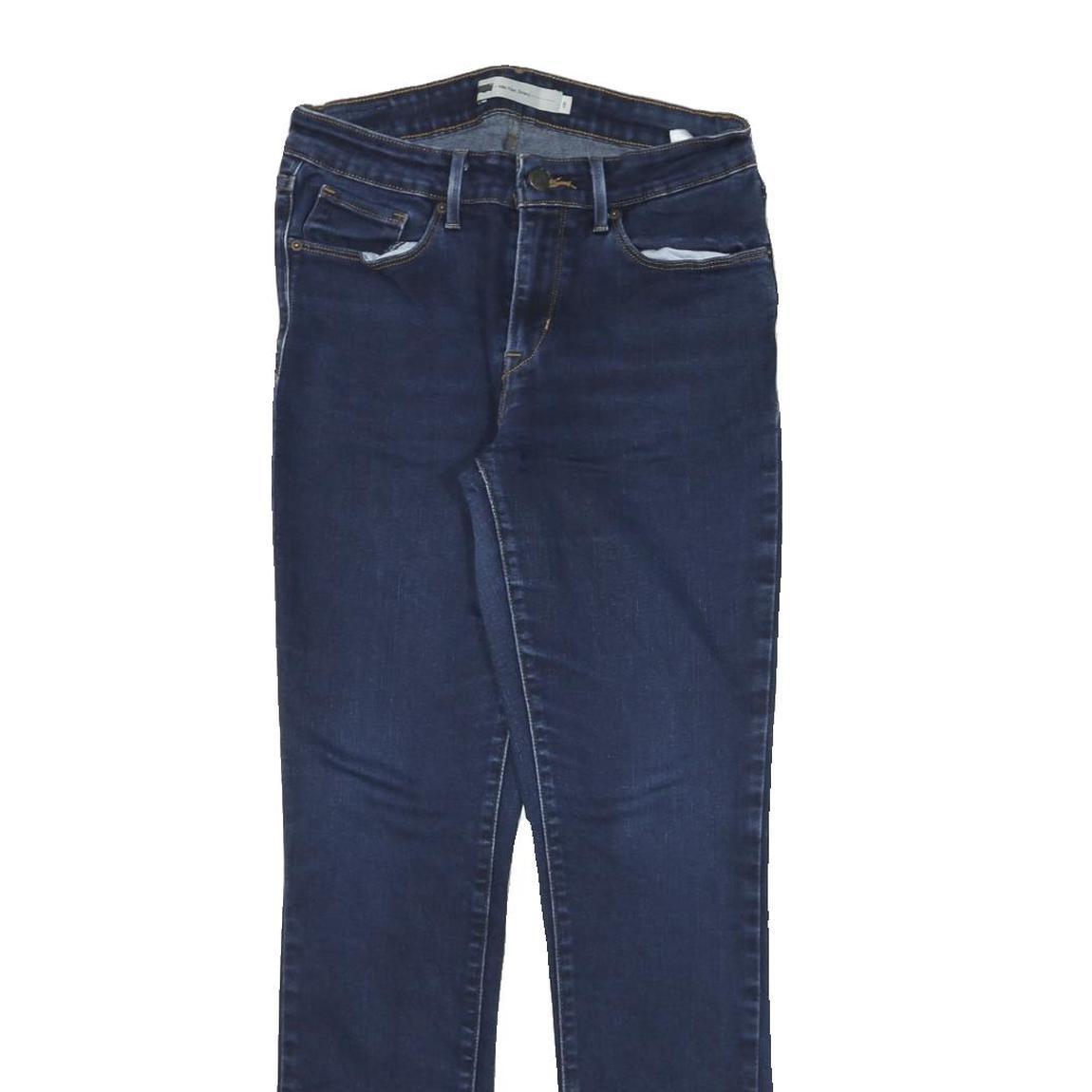 LEVI'S Womens Slim Blue Jeans Denim Medium W26 L29 Classic Fit Zip Closure