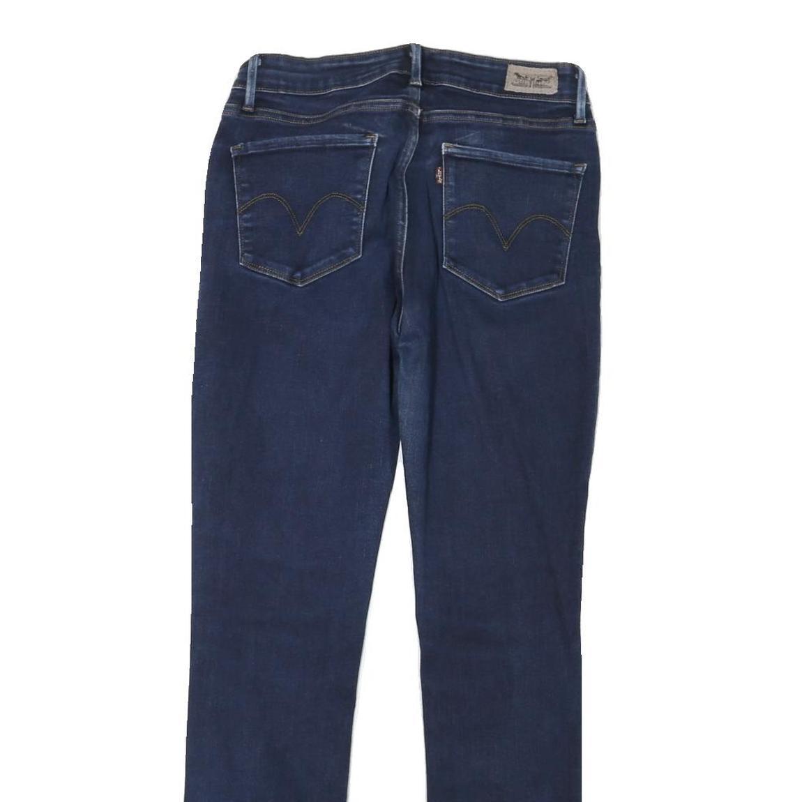 LEVI'S Womens Slim Blue Jeans Denim Medium W26 L29 Classic Fit Zip Closure