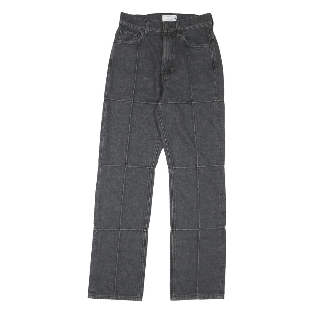 & OTHER STORIES Womens Jeans Black Regular Straight Denim Medium W26 L30 Panel