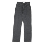 & OTHER STORIES Womens Jeans Black Regular Straight Denim Medium W26 L30 Panel